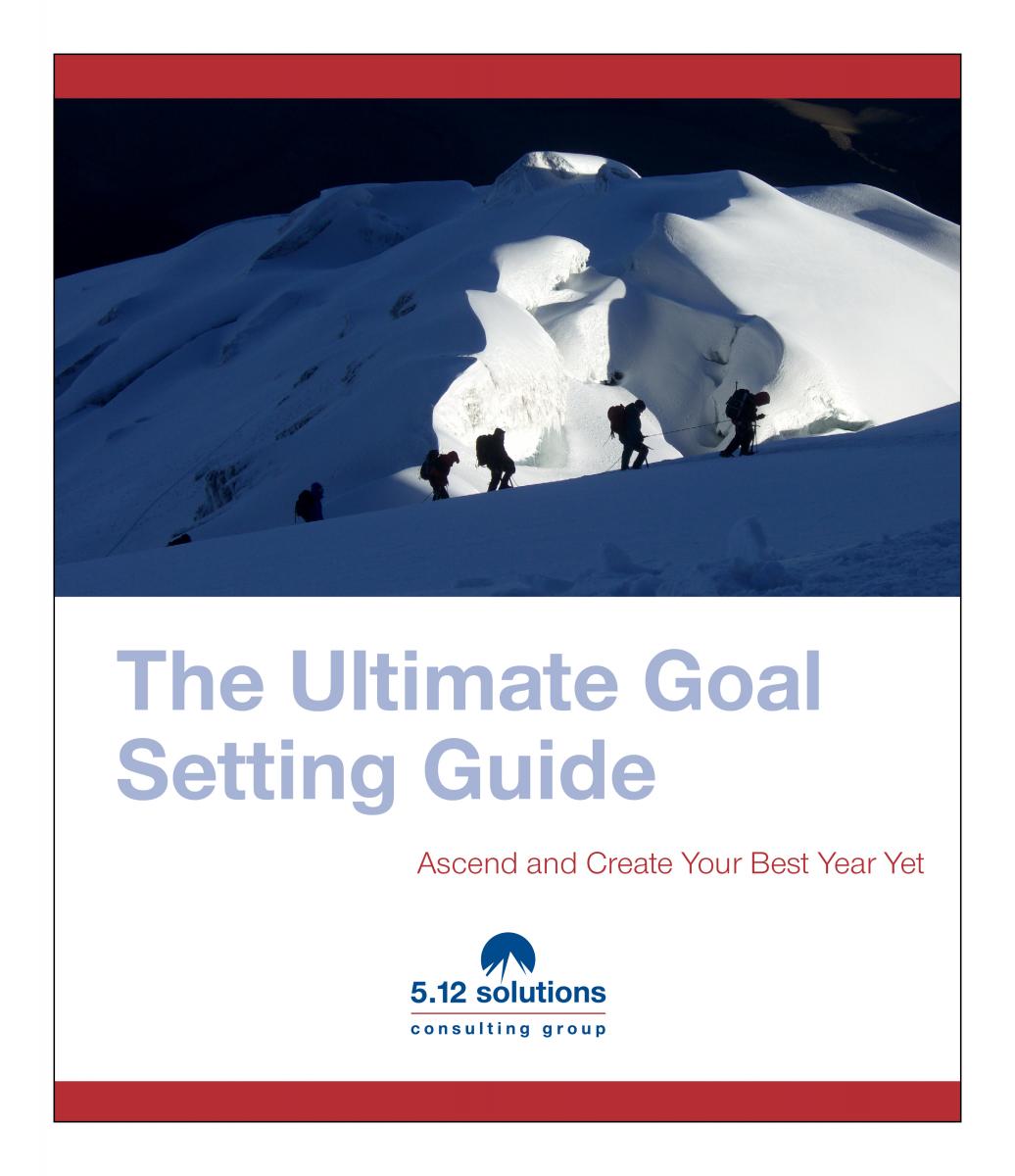 Free goal setting guide - create your best year yet